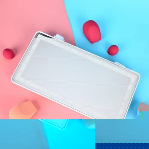 Miroir de Maquillage de Voiture, luminosité Réglable, Double Tête USB, Smart Touch pour Miroir Solaire Automatique de Voiture, Maquillage de vanité avec Lumière Naturelle, Prise (Canyitar, neuf)