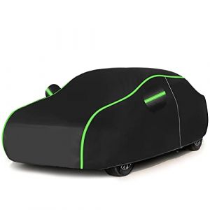 Housse de Voiture Imperméable pour Jaguar X-Type Saloon Housse de Voitur Imperméable Extérieur AI HUI Housse de Protection Voiture Extérieur Étanche, Bâche Voiture Étanche avec Zip. (AI HUI Car Covers Shop, neuf)