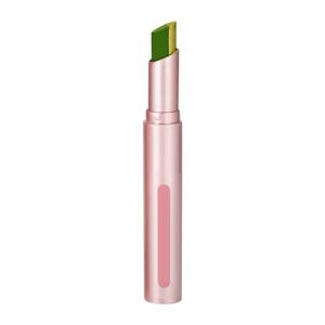 Crayon &agrave; paupi&egrave;res bicolore pour cils et sourcils - Rouge &agrave; l&egrave;vres paillet&eacute; - Rouge (vert, taille unique) (*JINGhanzhi, neuf)