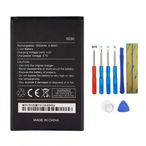 Swark WIKO 5030 Batterie compatible avec WIKO LENNY 2 / LENNY 3 avec outils (Thinkmap EU, neuf)