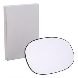 Glace de R&eacute;troviseur Ext&eacute;rieure avec support pour c&ocirc;t&eacute; passager (AVANT DROITE) compatible pour C2 C3 Xsara Picasso 1007 206 et 206+ OEM 8151QR 8151GJ 6402283 (Autocraft France, neuf)