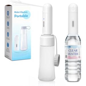 Bidet Portable 350ml, Bidet &eacute;Lectrique Portable Pulv&eacute;Risateur De Bidet Bidet Portable Electrique,Ipx7, Rechargeable, Bidet &eacute;Lectrique &eacute;Tanche &eacute;Lectrique De Bidet &eacute;Tanche Pour Nettoyage D'Hygi&egrave;Ne (MLITMALL, neuf)