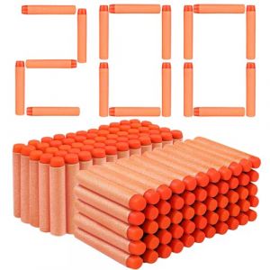 VCOSTORE Fl&eacute;chettes Balle en Mousse 7.2cm pour Enfants, R&eacute;charge Nerf 100, 200 ou 400 pi&egrave;ces, Compatibles avec Blasters N-Strike Elite Mega et Pistolets Jouets (Milifox Direct, neuf)