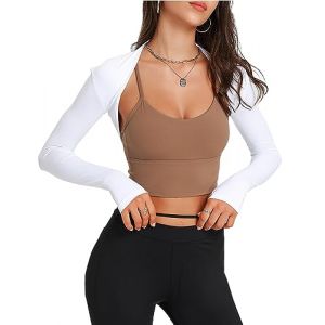 SEAUR Boléro à Manches Longues anti UV Boléro Shrug Anti-UV Femmes Golf Sports Châle Bras Manches Cyclisme Randonnée Course XL (MANDIGLO, neuf)