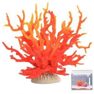 KYEQATY Charge de Poisson Ornements de Corail Artificiel Coral décor de récif décoration Aquarium décoration Fausse Ornement Coral (Enshishizhaoyudianzishangwuyouxiangongsi, neuf)