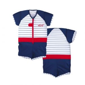PLOUF Maillot de Bain Flottant pour Garçon et Fille : Marin - Maillot bouée - Combinaison Flottante - Gilet Flottant Confortable pour la Sécurité et l'Apprentissage de la Natation (Greystone SAS, neuf)