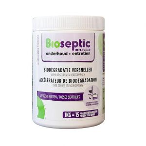 Bioseptic Acc&eacute;l&eacute;rateur de Biod&eacute;gradation pour Fosse Septique, 1 kg, Traitement Enzymatique, &Eacute;limine les Odeurs (KYF officiel, neuf)