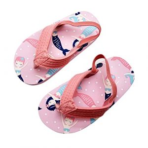 Sandales Enfant Fille et Gar&ccedil;ons Tongs pour B&eacute;b&eacute; Fille et Gar&ccedil;ons pour la Plage et D'&eacute;t&eacute; Douces et Mignon Sandales Chaussures Classiques et L&eacute;g&egrave;res (4.9⭐TheGoodFind⭐Online Store⭐, neuf)