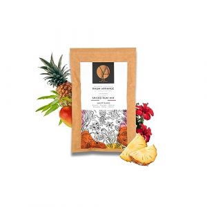 OYA - Préparation pour Rhum Arrangé de Dégustation SUNNY ISLAND - Ananas Mangue Hibiscus (pour 70cl de rhum) (OYA Drink Creations, neuf)
