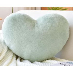 ODIWEN Oreiller Coeur, Coussin en Forme de Cœur, Coussin Décoratif en Forme de Cœur en Peluche, Coussin Décoratif, Chambre d'enfant Coussin Décoratif, Coussins de Canapé en Peluche (KaiLiWenDa, neuf)