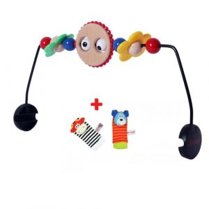 AllforBaby Jouet hamac Babybjorn compatible, arche de jeux pour bébé, universel, cadeau inclus (Shopguay, neuf)
