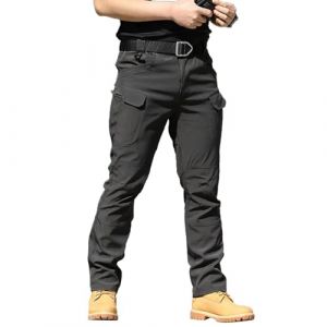 Cargo Homme Pantalon Treillis Camouflage Noir D'été Moto De Travail Stretch Tenue Militaire Randonnée Japonais Ete Securite a Pince Vêtements Tactique Chantier Apexcargo Jeans Slim Veste (keicyd, neuf)