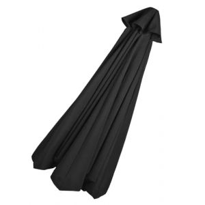 ILiemao Toile de Rechange pour Parasol 200/230/250/270/300/350 cm À 6/8 Baleines Polyester Auvent de Remplacement pour Parasol de Cour Jardin Plage(P14,9.8ft 300 cm 6 Ribs) (sanroy, neuf)