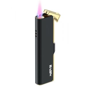 MIIVII Briquet Tempete Gaz Rechargeable, Flamme Rouge (Gaz Non Inclus) (MIIVII, neuf)