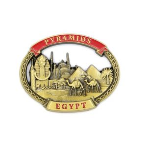 Aimants de réfrigérateur en métal 3D City Souvenir de vacances de campagne Londres Paris NewYork Berlin Dubaï Amsterdam Rome Prague Milan Barcelone Venise (Egypte) (Bristol Design Store, neuf)