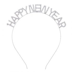 Bandeaux de Noël étincelants pour adultes - Accessoire de cheveux festif exclusif pour homme, gris, 1 count (Pack of 1) (YANZHI LTD, neuf)