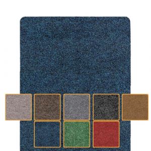 ANRO Poet Tapis de sol, paillasson, anti-salissures, lavable, imperm&eacute;able, robuste, pour l'entr&eacute;e, la porte d'entr&eacute;e, le couloir, la cuisine, la chambre &agrave; coucher, bleu, 40 x 120 cm (anrotradegmbh, neuf)