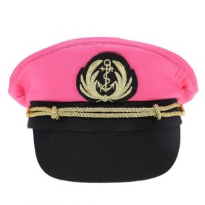 Beavorty Chapeau De Marin Pour Femmes Chapeau De Capitaine Pour Hommes Accessoires De Navigation Tenue De Yacht (T Innovation&middot;HX, neuf)