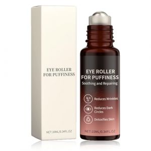 Huile Anti-Rides Express – Effet Lifting Instantané, Poches et Gonflements, Sérum Huile Roll-On Contour des Yeux, Essence Roller Anti-Cernes,Cernes Sous les Yeux,Hydratant Anti-Âge Raffermissant (1PC) (EnviableVB, neuf)