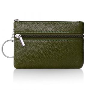 Aucuu Petit Porte-Monnaie Cuir Femme, Mini Porte Monnaie Cuir Mini Petit Portefeuille avec Porte-cl&eacute;s et 3*Compartiments, Mini Coin Purse Wallet pour Femme Homme Enfant Fille Garcon (Aucuu&reg;-EU, neuf)