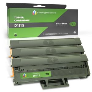 3 Toner compatible pour Samsung Xpress M2020 W, M2021 W, M2022 W, M2026 W, M2070 W FW F FH HW, M2071 W FH HW, M2078 W Série | MLT-D111S/ELS Noir [Black] (Printing Saver, neuf)