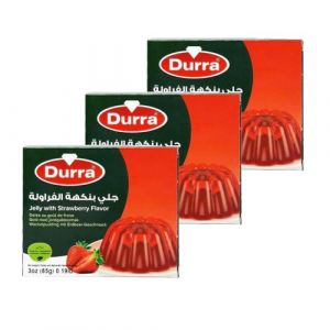 Lot 3x Préparation pour gelée à la fraise - Boîte 85g (Toilinux, neuf)