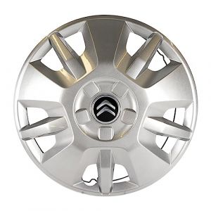 Kit de 4 enjoliveurs adaptables - pour Citroen Jumper - diamètre 15" - Non d'origine (Rixto, neuf)