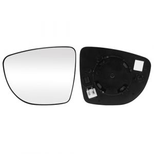 TTCR-II Compatible avec Verre Rétroviseur Renault Clio IV/Captur/Zoe 2012-2020, Côté Conducteur Verre Miroir Chauffant Remplacer Nissan Micra 2017-2021, Miroir Rétroviseur Renault Rechange-Gauche (Yumzeco Yumzeco, neuf)