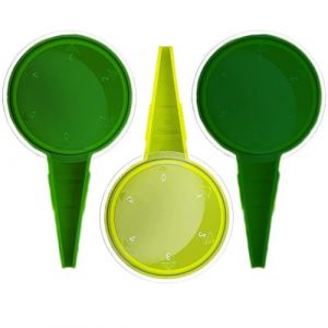 SGERUFZ 3 Pi&egrave;ces Semoir &agrave; Graines pour Jardin, Distributeur de Graines en Plastique avec Cadran, 6 R&eacute;glages, pour Planter L&eacute;gumes et Fleurs de Jardin (3 Couleurs) (HerEdit, neuf)