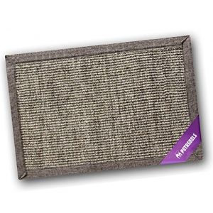 Petrebels Tapis de grattage pour chat 60 x 40 cm couleur cappuccino de qualité supérieure Tapis en sisal Mastermat pour le soin des griffes de votre chat (Petrebels, neuf)