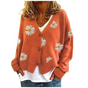 L'Étrange Noël de Mr Jack Sweat Pull Torsadé Femme Long Hoodie Polaire Manteau Capuche d'Hiver Veste Cuir Fourrure Blouson Orange Gilet Chaud Cache Coeur (BAULMD（90% Big Promotion Without Discount Code ）, neuf)