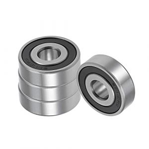Kozelo 4pcs Profond Rainure Bille Roulements - [16mm x 35mm x 11mm] Chrome Acier Billes pour Moteurs Machine Outil Boîtes vitesses Roulement Emploi | Double Sceau (kozelo, neuf)