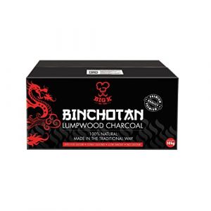 Big K Binchotan Charbon de Bois (Winware, neuf)