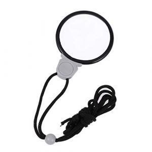 NUOBESTY Loupe Pendentif Suspendu Loupe Monocle Lentille pour Lire Petits Tirages Carte Pièces Bijoux (Camplos, neuf)