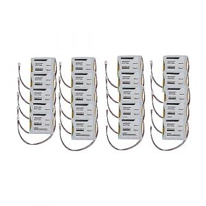 Lot de 20 batteries de rechange pour distributeur de désinfectant pour les mains Purell ES8, compatible avec PN. L91VP-F4C 2700 mAh (Eternity Battery, neuf)