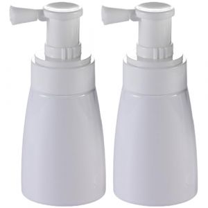 Lot de 2 vaporisateurs de poudre distributeur poudre portable 140 ml avec embout en plastique vaporisateur rechargeable pour bébé salon coiffure assaisonnement cuisine (Buxianggongzuodeyitian, neuf)