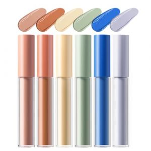 Concerneur liquide, couverture complète du correcteur,Couverture complète du correcteur 6X Stick - Stick de contour de surligneur durable pour le visage décoloration de la peau mature (ctsnaoisev, neuf)