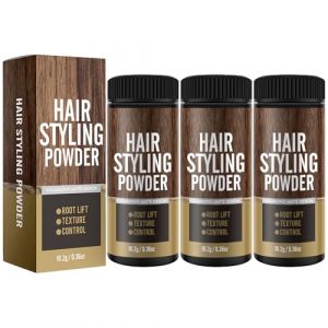 poudre coiffante homme, 120 g de poudre coiffante pour hommes, poudre coiffante pour hommes, poudre de texture de cheveux pour hommes, poudre texturisante, poudre coiffante naturelle mate (qieron, neuf)