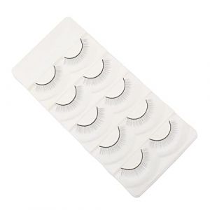 Homoyoyo 5paires Extensions De Cils Bandes De Cils Pour Mannequin Faux Pour Formation Et Pratique Ajustables Et R&eacute;utilisables (S Wisdom HF, neuf)