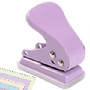 Perforatrice Monotrou,Perforatrice | Perforateur de papier portable | Perforateur de papier ergonomique &agrave; trou unique, petit perforateur de poche, fournitures scolaires &agrave; domicile pour &eacute;tiquettes et c (susksm, neuf)