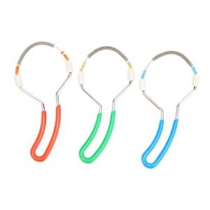 RiToEasysports &Eacute;pilatrice de Cheveux &agrave; L&egrave;vres &Eacute;pilateur D&eacute;posant Doux pour le Visage, Utilisation Facile pour les Joues de Menton &agrave; L&egrave;vres Sup&eacute;rieures, Ensemble de 3 Rouge Vert Bleu pour L'&eacute;pilation (Tenyse, neuf)