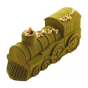 Pavoni Moule en silicone pour gâteaux de Noël Express Log KE085 (Foralco, neuf)