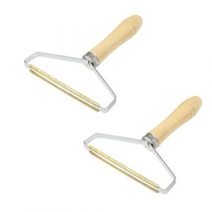 2 Pi&egrave;ces Rasoir anti bouloche, Brosse anti poil, Brosse Manuel Anti Poil, Rasoirs Anti-Bouloches, Portable Lint Remover pour Manteau Tiss&eacute; Pull Tapis Rideaux Canap&eacute; (wuhanshichenlingyanshangmaoyouxiangongsi, neuf)
