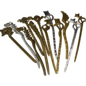 Lot de 12 épingles à cheveux en bronze antique pour femmes et filles - Accessoires de coiffure pour soirée décontractée et formelle (GuangZhouGanLuoKeJiYouXianGongSi, neuf)