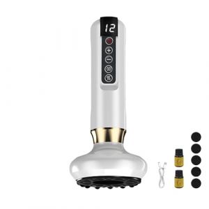 Masseur Anti Cellulite, Réglable Masseur Anti-cellulite Electrique Anti Cellulite, Niveau 12 Appareil Anti-Cellulite, Convient Pour le Massage du dos, du cou et des Jambes (Blanc) (midianZhongXu, neuf)