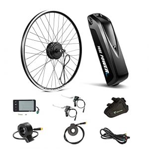 YOSE POWER Kit de Conversion Ebike 28 Pouces, Roue arrière 28" 36V350W, kit de Conversion vélo électrique 28" (700C) pour Roue Libre (sans pignon hélicoïdal) avec Batterie 36V13Ah pour MIFA (YOSEPOWER Direct, neuf)