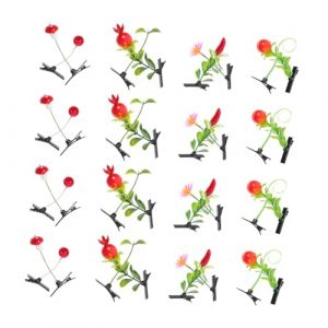 SAFIGLE 40pi&egrave;ces Pince &agrave; Cheveux Forme De Pousse Pinces &agrave; Cheveux Forme De De Soja Pour Fille (Grand Di, neuf)