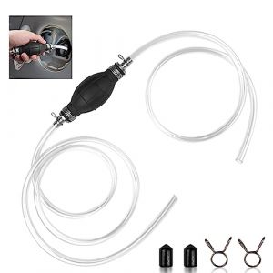 Fousenuk Pompe Manuelle, Pompe de Transfert Carburant Universelle avec 2M de Tuyau de Pression de Tube, Pompe a Carburant de Portable pour Transfert Liquide, Carburant, Essence, Diesel (LÉGUA FORASTEIRA - UNIPESSOAL LIMITADA, neuf)
