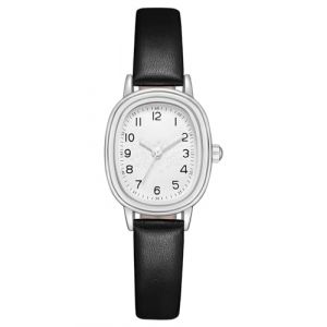 CIVO Montre Bracelet Femme Cuir: Etanche Montre Analogique Petit - Vintage Montre pour Femme Rectangulaire Cadeau (Baixin Shop, neuf)