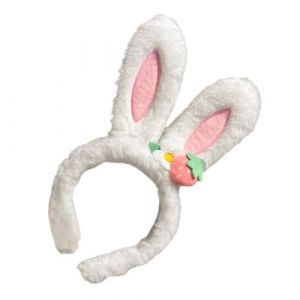 Healifty Serre-t&ecirc;te Oreilles de Lapin pour Femmes et Filles Accessoire Cheveux Mignon Bandeau F&ecirc;te D&eacute;guisement (Madonna Tied, neuf)
